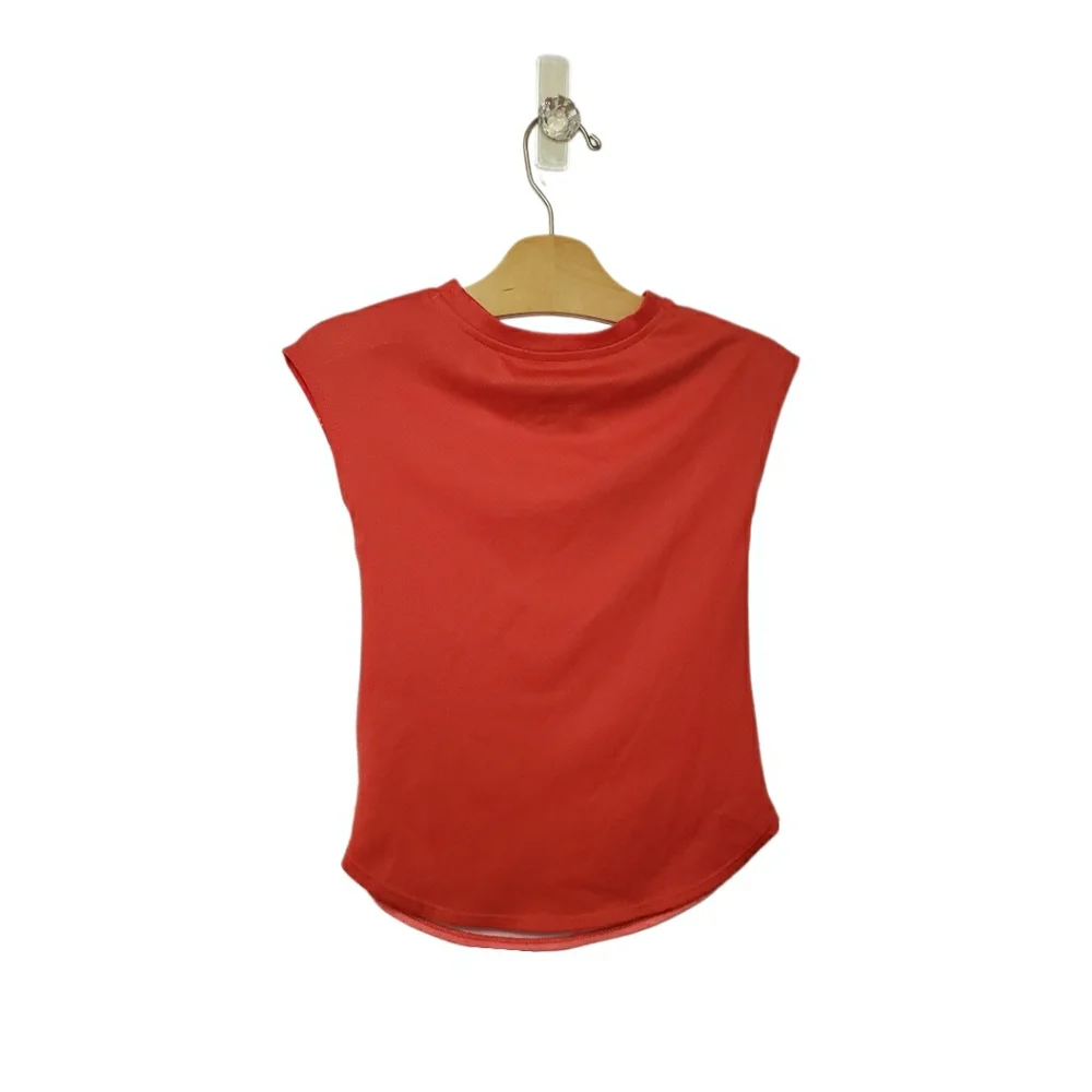 Nike XS / 4 Girls Dri-fit Athletic Fit Patterned Logo Top